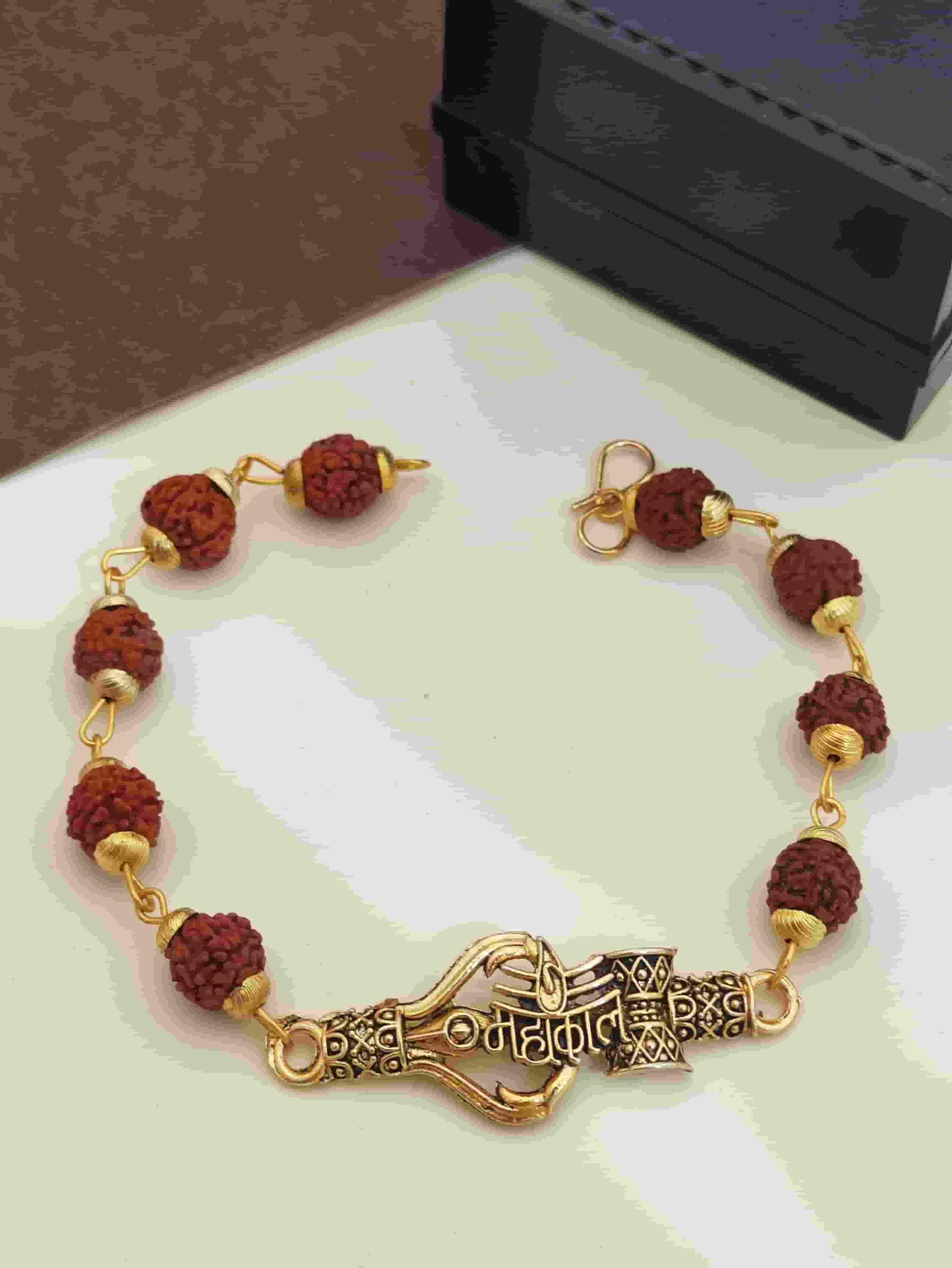 Rudraksha Mahadev Bracelet (Original Rudraksha)