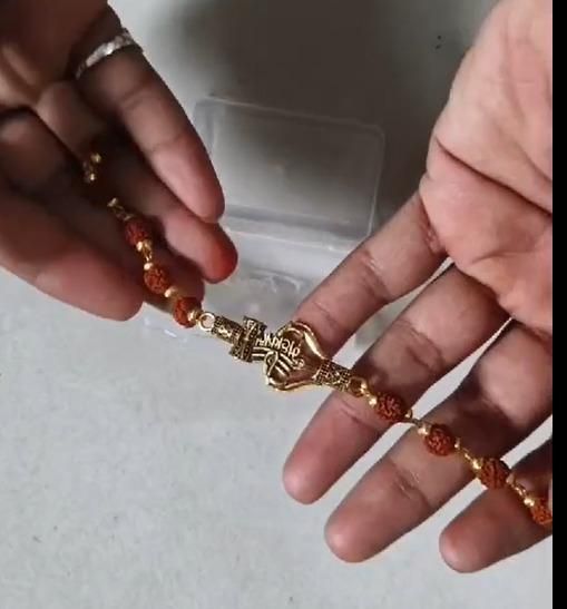 Rudraksha Mahadev Bracelet (Original Rudraksha)