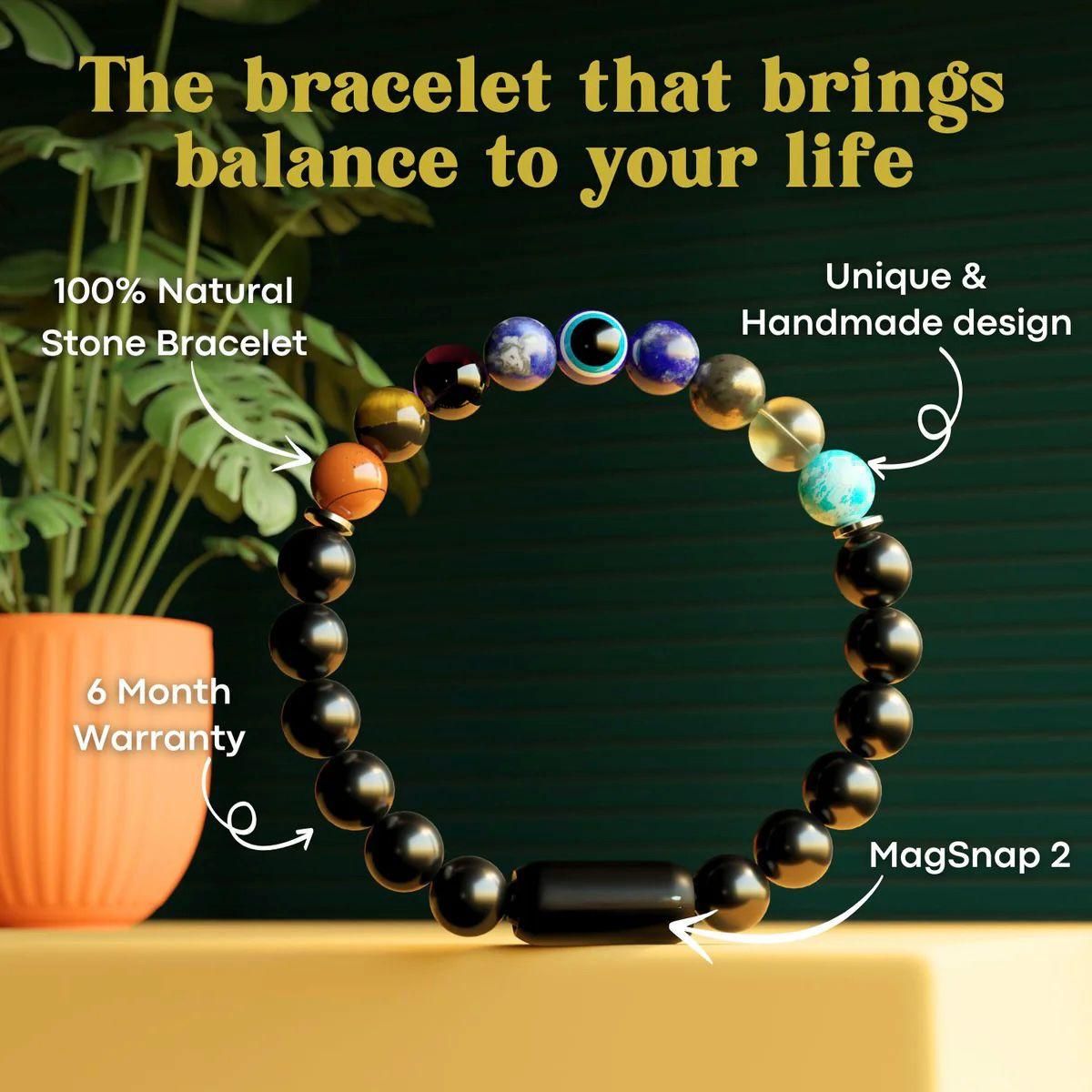 Super 9 Chakra Healing Bracelet