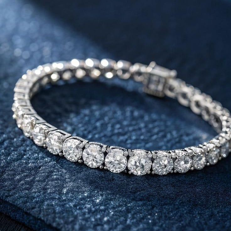 Diamond Tennis Bracelet (Elegant & Premium Look)