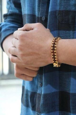 5 Mukhi Gold Plated Rudraksha Bracelet – Wear & Pray